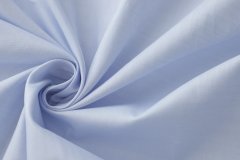 ткань хлопок светло-голубого цвета сорочечная хлопок однотонная голубая Италия