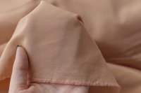 ткань персиковый хлопок с шелком