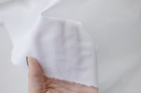 ткань белый поплин с эластаном