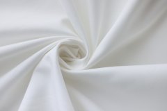 ткань хлопок белого цвета сорочечная хлопок однотонная белая Италия