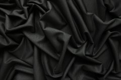 ткань черный трикотаж из шерсти (Reda) Италия