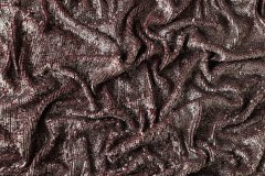 ткань серебристо-пурпурные пайетки пайетки шелк однотонная бордовая Италия