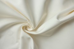 ткань кади из хлопка с шелком кади хлопок однотонная белая Италия