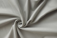 ткань двухслойный кашемир ледяной серый костюмно-плательная кашемир однотонная серая Италия