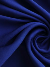ткань креповая вискоза для шитья ультрамарин