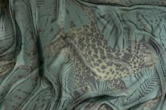 ткань шифон с леопардом (Феррагамо) Италия