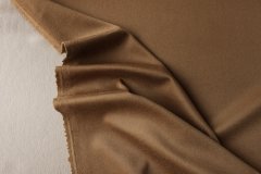 ткань кашемир цвета кэмел с мембраной костюмно-плательная кашемир однотонная бежевая Италия