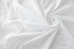 ткань шитье белого цвета с крупными цветами шитье хлопок цветы белая Италия