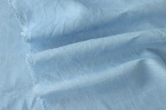 ткань костюмно-плательный голубой лен костюмно-плательная лен однотонная голубая Италия