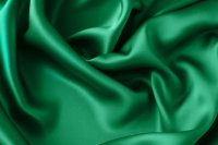 ткань ярко-зеленый атлас