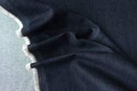 ткань плотная джинса темно-синяя