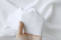 ткань белая костюмная шерсть