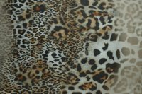 ткань сатин с леопардовым принтом (купон)