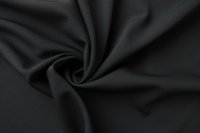 ткань черная костюмная шерсть