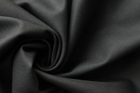ткань черная шерсть саржевого плетения