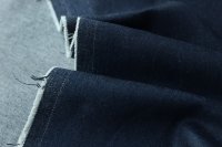 ткань плотная синяя джинсовка