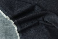 ткань темно-синяя джинсовка