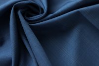 ткань ярко-голубая костюмная шерсть в полоску