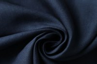ткань темно-синий лен костюмно-плательный
