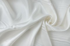 ткань белый атлас Италия