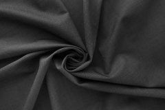 ткань костюмная шерсть серо-черная в точку Италия