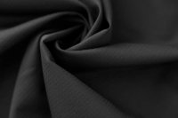 ткань костюмная шерсть серо-черная в точку