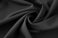 ткань костюмная черная шерсть