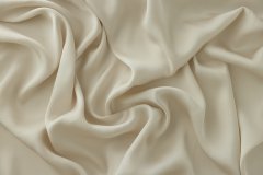 ткань сатин цвета топленого молока (в трех отрезах: 3,0, 5,15 и 8,65 м) Италия