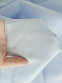 ткань голубой хлопок