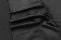 ткань костюмный сатин черный