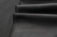 ткань костюмный сатин черный