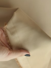 ткань бежевый хлопок костюмный