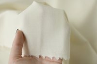 ткань фланель из кашемира молочного цвета