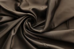 ткань коричневый подклад из вискозы Италия