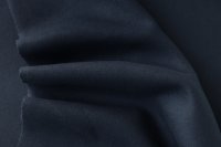 ткань темно-синяя двухслойная двусторонняя пальтовая шерсть