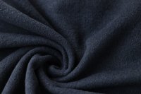 ткань пальтовая шерсть синяя