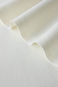 ткань дабл креп молочного цвета