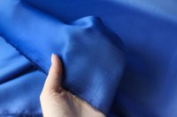 ткань подкладочная вискоза ярко-голубая (васильковая)