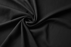 ткань черный подклад из хлопка Италия