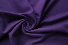 ткань пальтовая шерсть ярко-фиолетовая (уценка) Италия