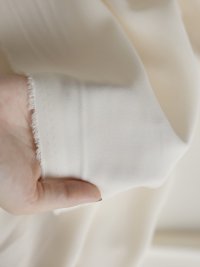 ткань кади молочного цвета