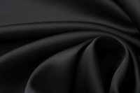ткань вискозное кади черного цвета