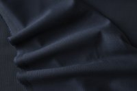 ткань темно-синяя шерсть в узкую полоску