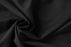 ткань темно-серая костюмная шерсть с жаккардовым рисунком Италия