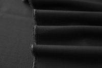 ткань темно-серая костюмная шерсть с жаккардовым рисунком