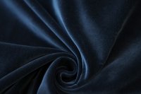 ткань темно-синий бархат