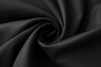 ткань костюмно-плательная шерсть черная