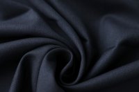 ткань темно-синяя шерсть (жаккард)