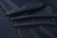 ткань костюмная шерсть темно-синего цвета