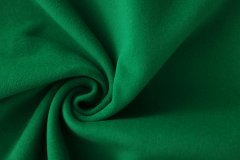 ткань двухслойный двусторонний зеленый кашемир с шерстью Италия